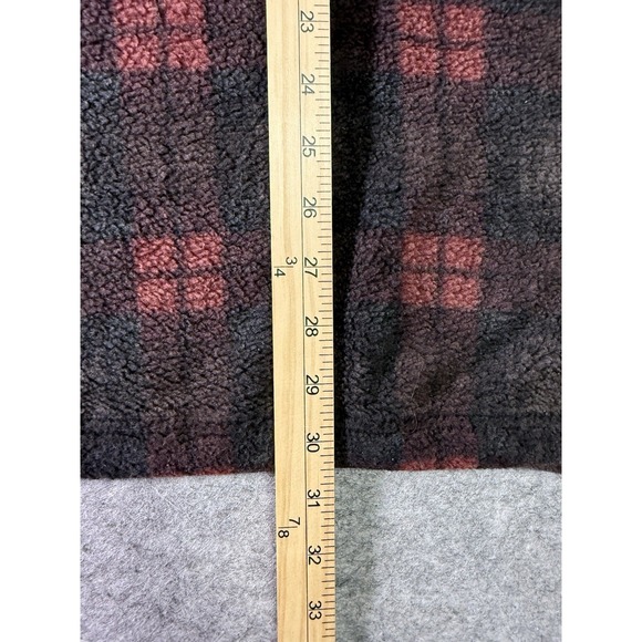 Taylor Swift Plaid Shirt Days Size 3X Fleece Red Era OfficialMerch Quarter Zip - Picture 8 of 12